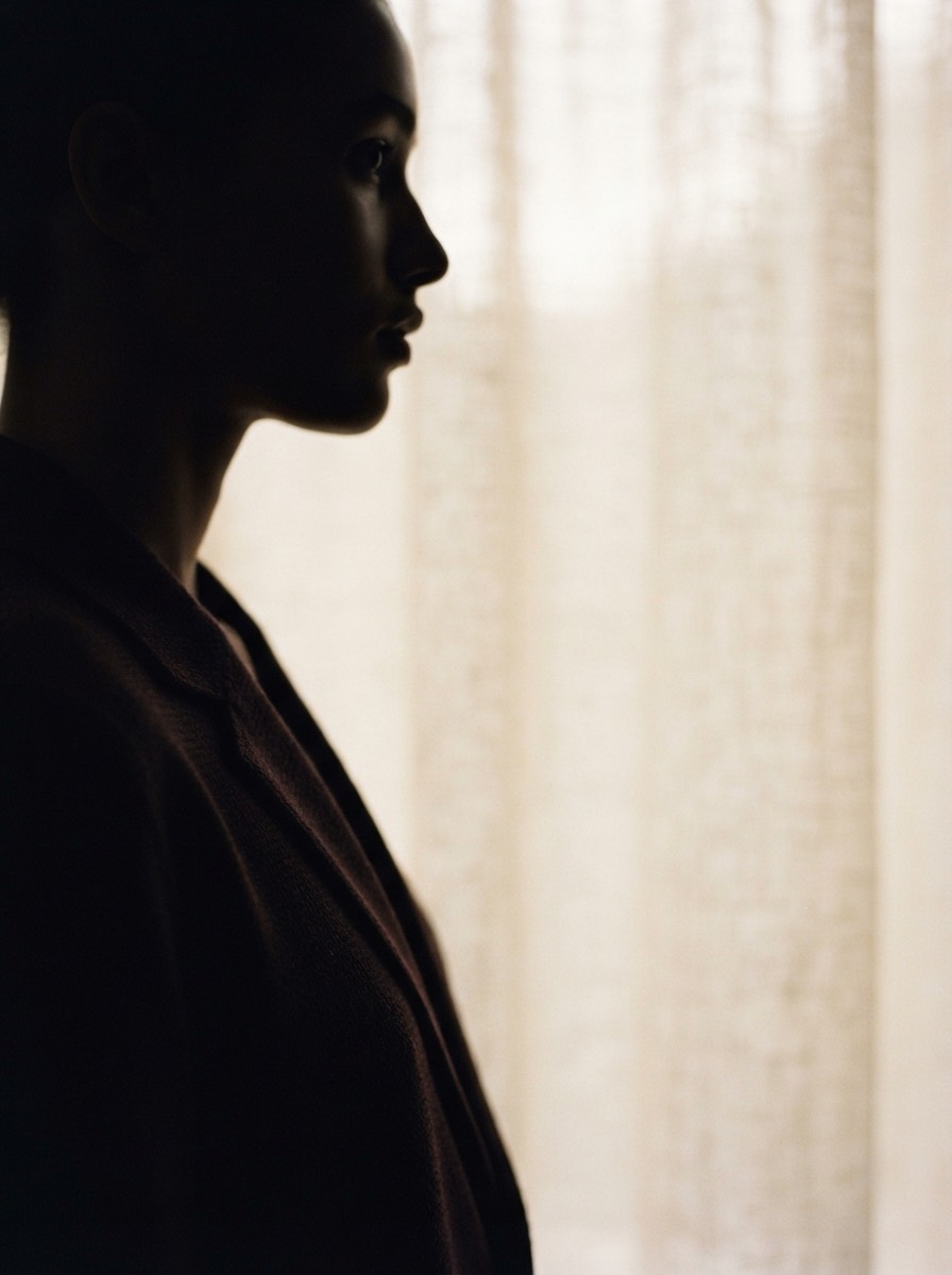Silhouette portrait